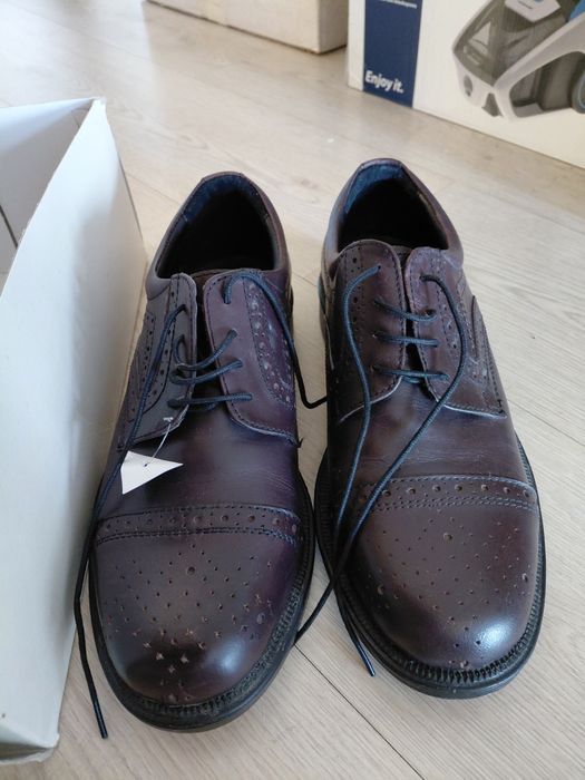 Nowe męskie buty z Holandii skóra 43