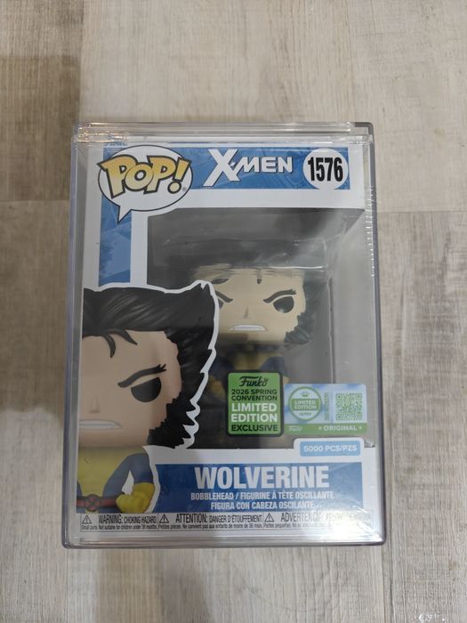 Funko Pop! Wolverine (Classic Unmasked) – Edição Limitada 5000 pcs + Protector