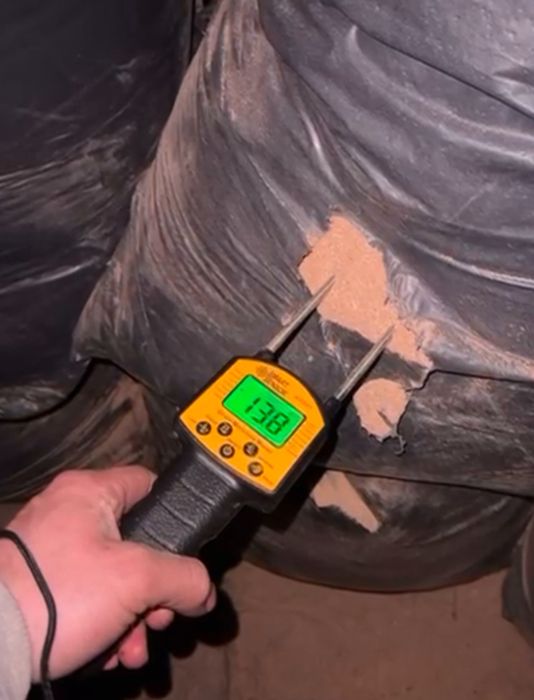 Medidor de humidade de grãos