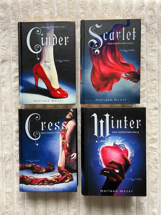 Marissa Meyer Saga księżycowa - Cinder, Scarlet, Cress, Winter