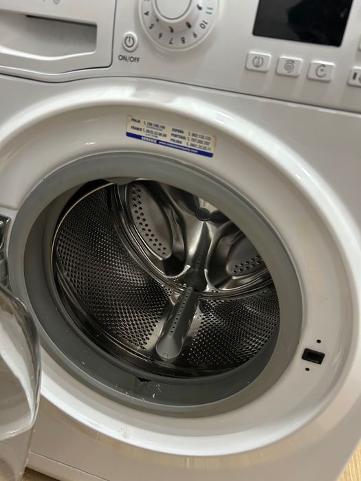 Máquina lavar roupa hotpoint para peças ou arranjo