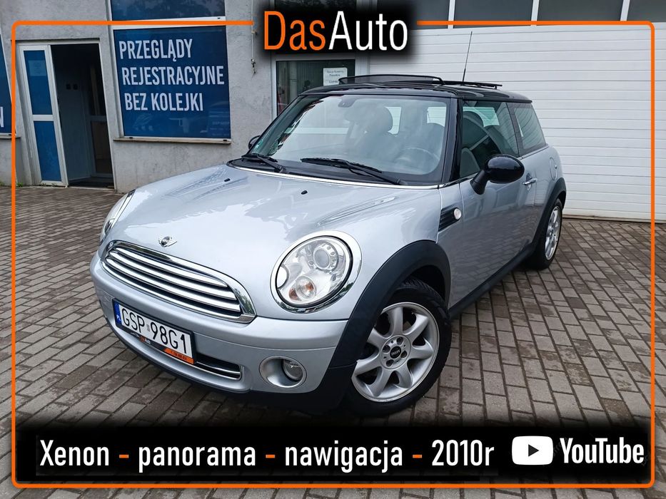 MINI Cooper 1.6 benzyna - z Niemiec - zarej. - bezwypadkowy - stan BDB - FILM