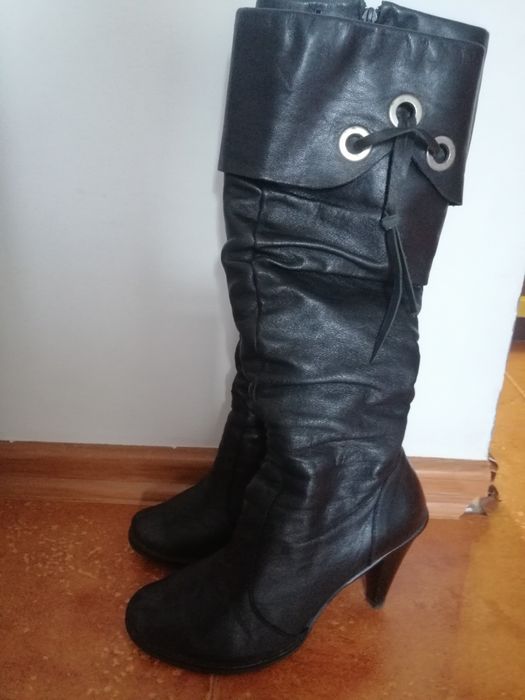 Kozaki Skóra naturalna rozm. 37