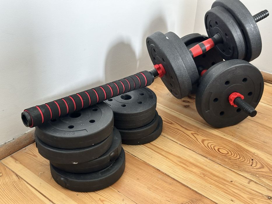 Zestaw hantli 29kg