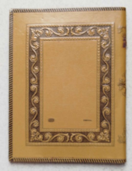 Antiga Capa Escolar em couro "Alexandre Herculano"