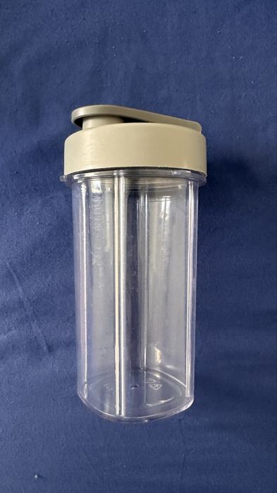 Cantil/shaker 300ml cinzento