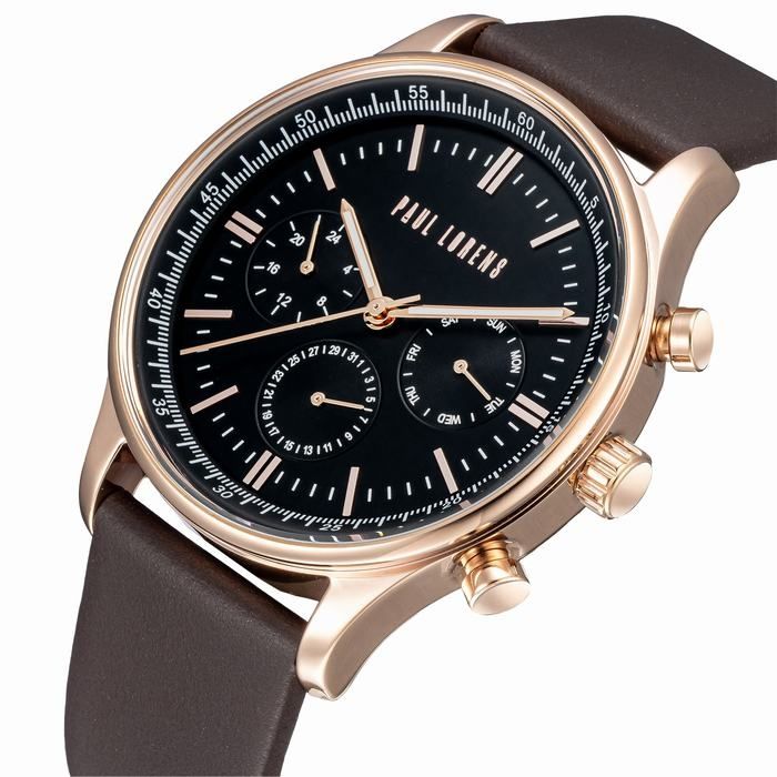 zegarek męski paul lorens pl10602a2-1b1 + box