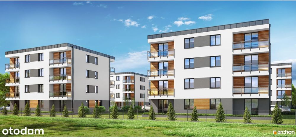 2-pokojowe mieszkanie 42,41m2 + balkon w Centrum Mikołowa