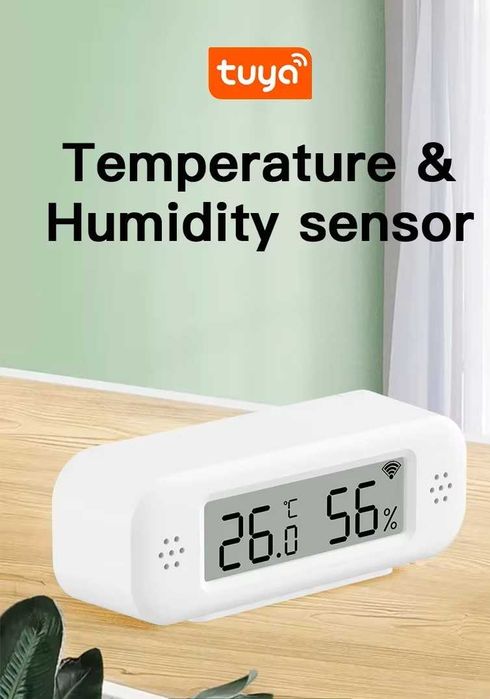 Czujnik temperatury i wilgotności Tuya WiFi LCD