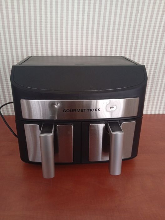 Frytkownica frytownica airfryer dwukomorowa beztłuszczowa