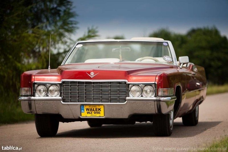 Cadillac kadilak auto do ślubu