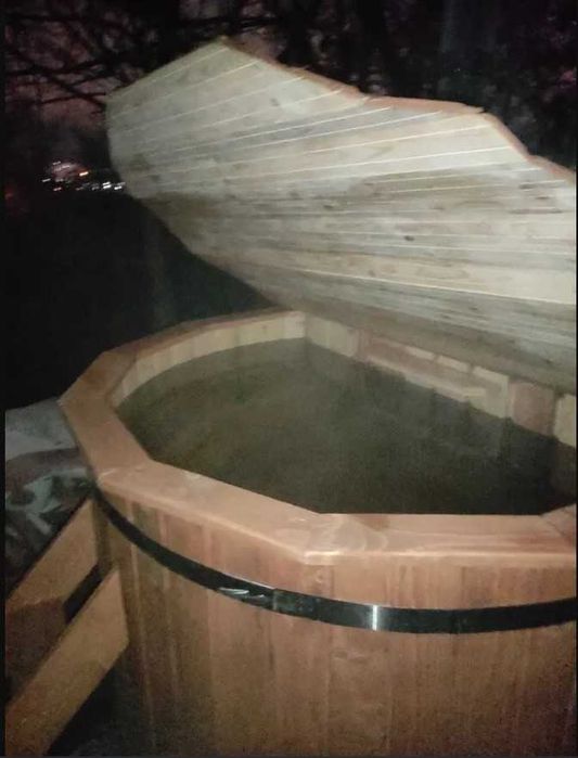 Лазня на дровах  Чан  Київ сауна  Баня Лук'янівка Татарка Акція