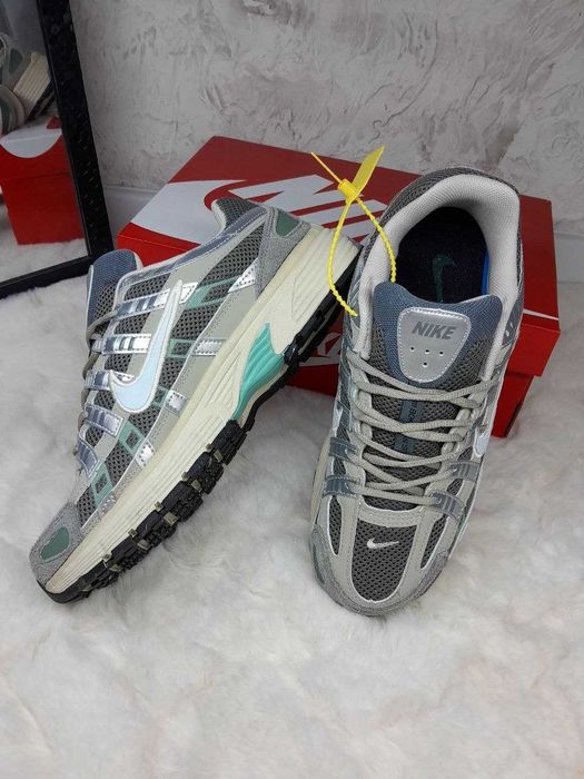 Кросівки Nike P-6000 сірі унісекс 36–41 без передоплати