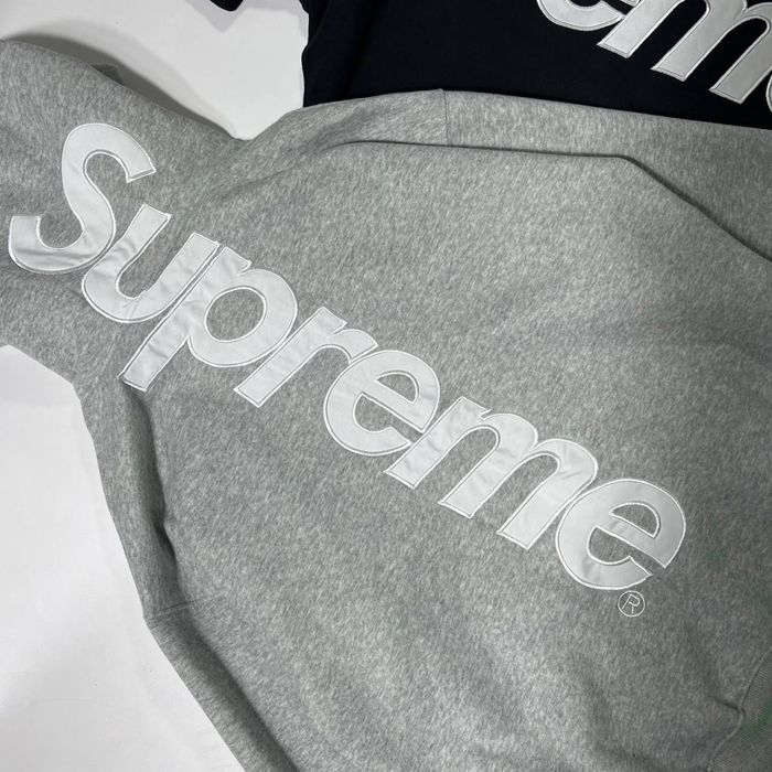 Худі Supreme S-XL оверсайз худак суприм супрім back logo лого надпис на спині зип худи зипка зіп