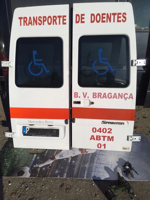 Задні високі двері Sprinter до 2006