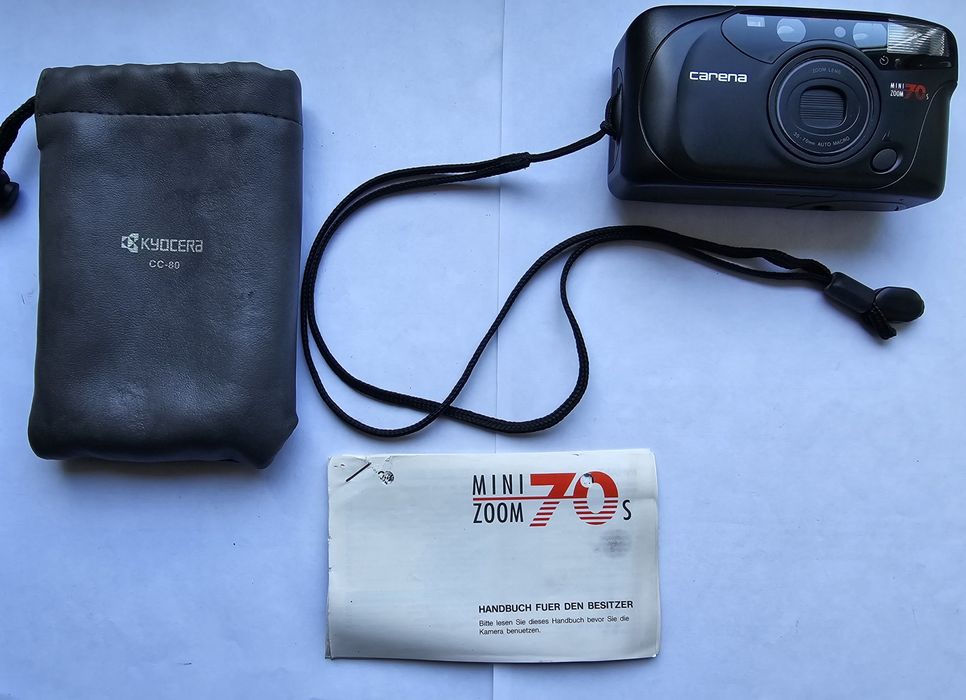 Carena MINI ZOOM 70s, używany sprawny ,cały fabryczny komplet