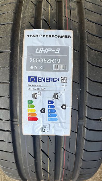 2 Pneus 255/35ZR19