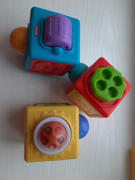Кубики Фишер прайс, Fisher price.