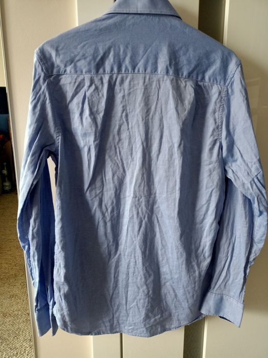 Niebieska koszula męska Stromberg Slim fit 39/40