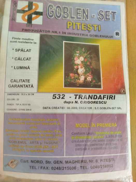 Goblenset 532 набір для вишивання.