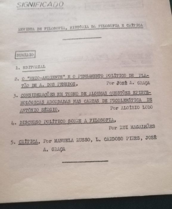 Revistas Expressão e Significado