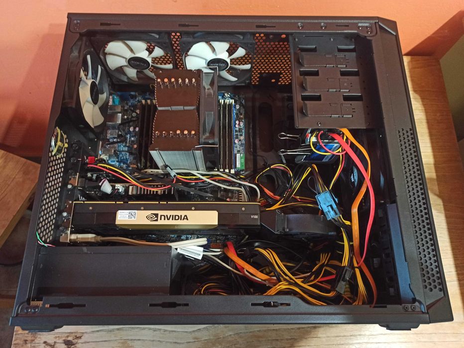 Karta graficzna obliczeniowa Nvidia Tesla V100 32GB PCIe LLM AI CUDA Tensor HBM2