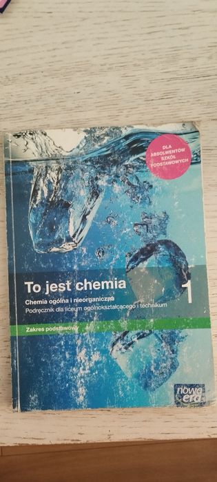 To jest chemia 1 Nowa era zakres podstawowy