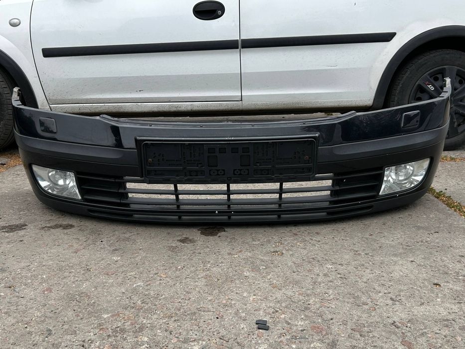 бампер шкода Октавія А5 9910 skoda Octavia A5 передній бампер чорний