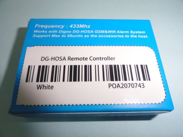 Comando de Alarme Wirless-NOVO
