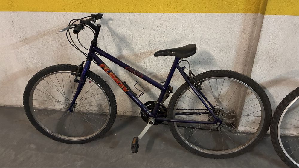 Bicicleta jovem adulto