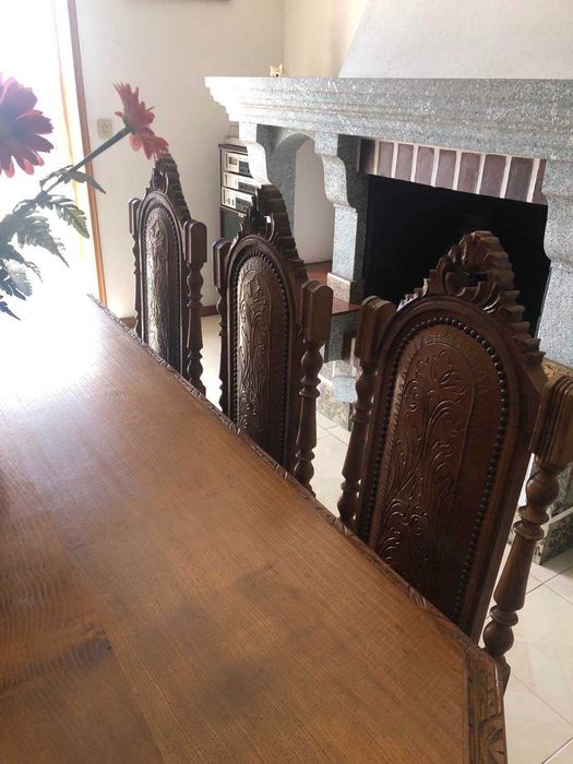 Sala de jantar completa