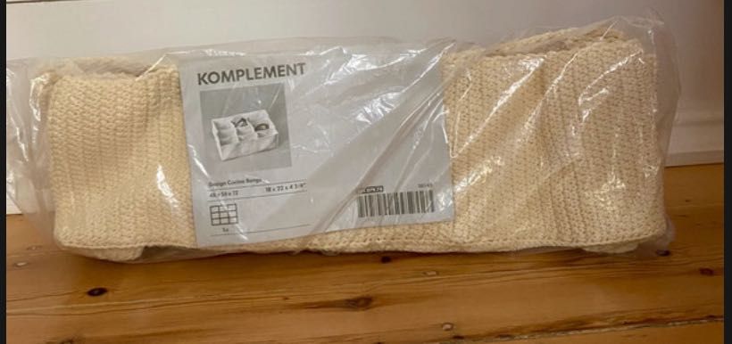 Arrumação em algodão