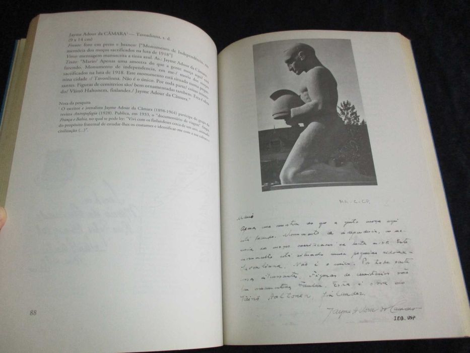 Livro Postais a Mário de Andrade Tudo está tão bom tão gostoso...