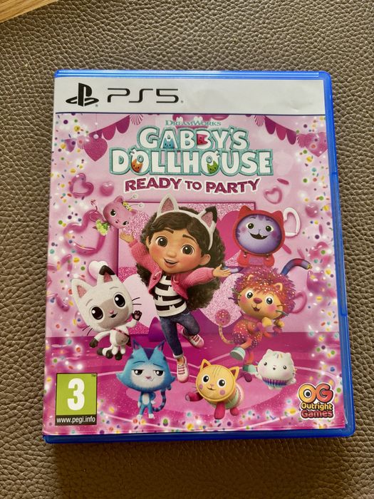 Gra na Play station 5  gabbys dollhouse Koci domek Gabi ps5