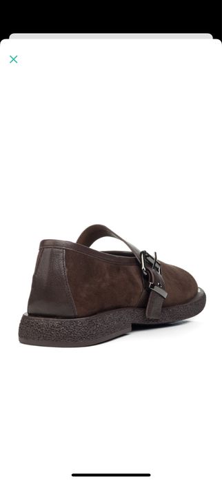 Терміново Замшеві туфлі шоколадні