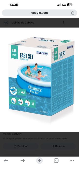 Duas Piscina Bestway  5.700l