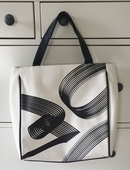 Torebka Biało-Czarna SOLAR