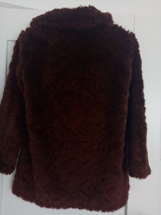 Płaszcz futerko ZARA