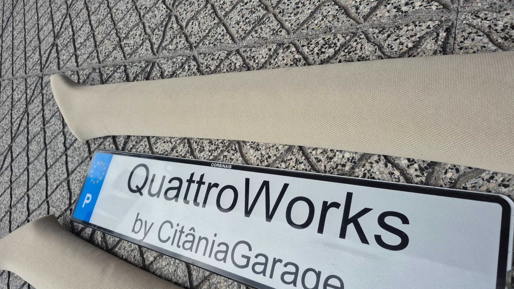 Pilares A Para-Brisas Originais Estofados de Novo Audi A4 B5 8D 1995 a 1999