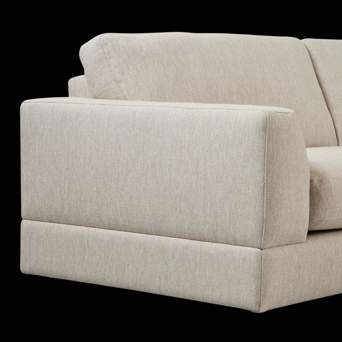 Area Store Magnus Sofa, 256cm, beige. Sofá, bege