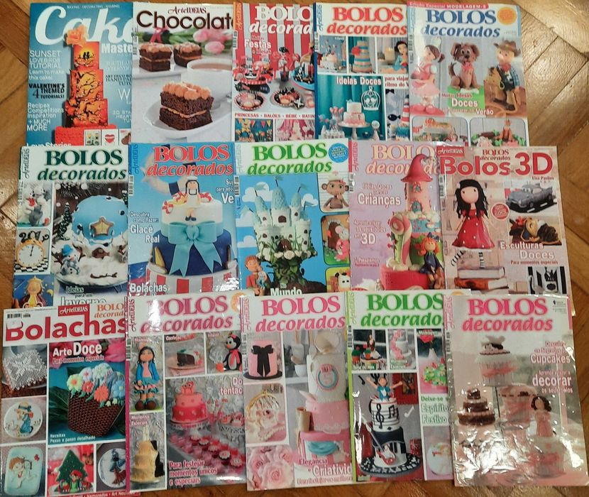 Revistas de Cake Design (86 unidades)