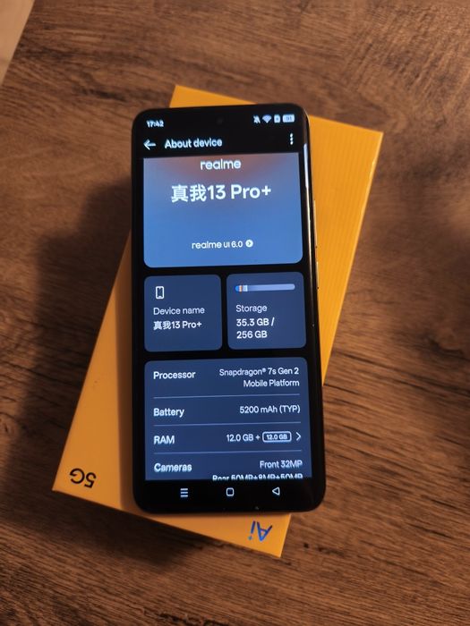 Realme 13 pro+ 5 g 12/256