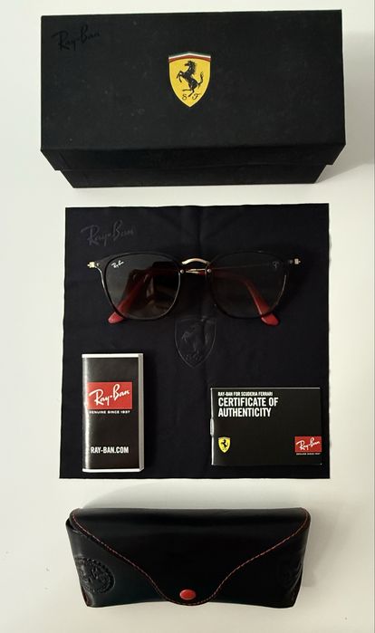 Óculos Ray.Ban com colaboração da Ferrari