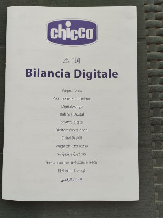 Balança digital para bebes Chicco