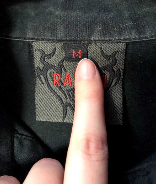 Camisa Gótica de Manga Comprida para Homem