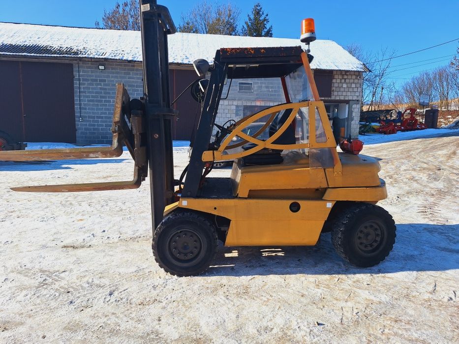 Wozek widłowy Linde H40 DW Obrotnica stan bdb