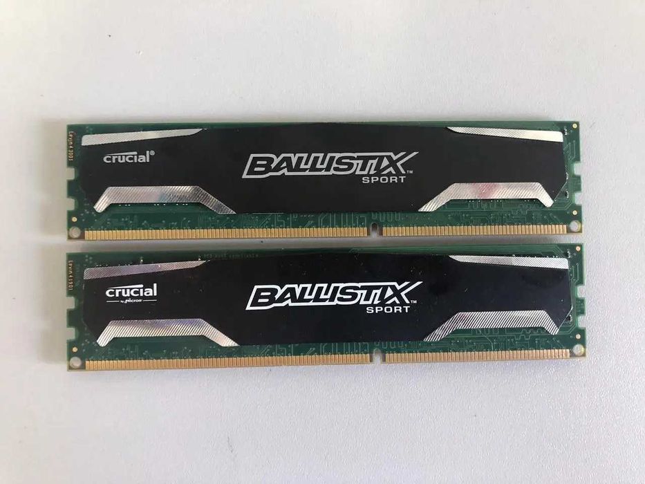 Оперативна пам'ять Crucial Ballistix Sport 8GB 4+4 DDR3 PC3-12800 1600