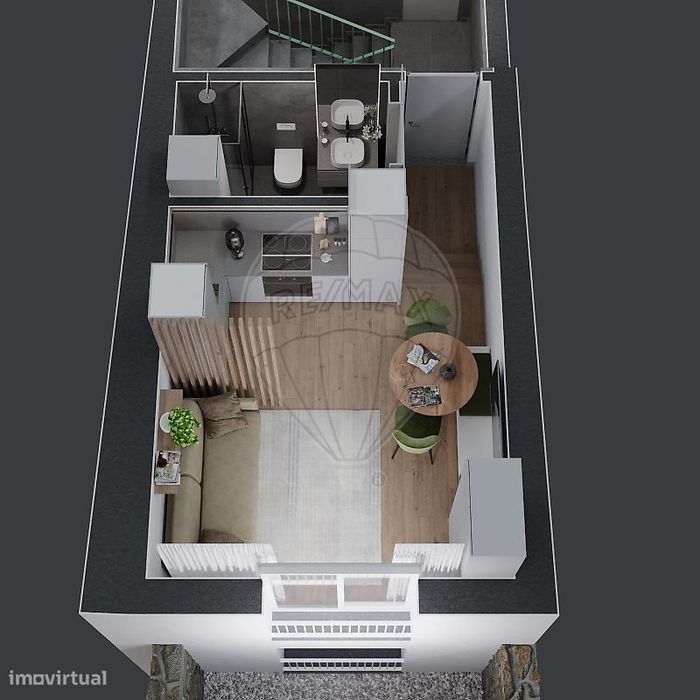 Apartamento T0 para venda