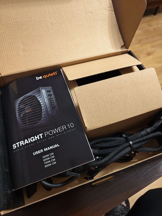 Zasilacz be quiet! Straight Power 10-CM 600W – modularny, cichy