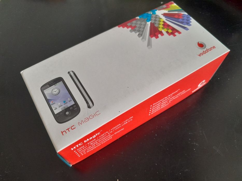 HTC Magic na caixa original c/ cabo usb e auriculares